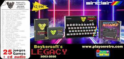 Beykersoft's Legacy condensa en cartucho para Spectrum la historia viva de la escena retro