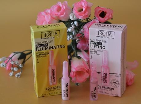 Las ampollas efecto “flash” de IROHA NATURE