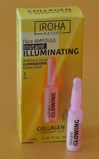 Las ampollas efecto “flash” de IROHA NATURE