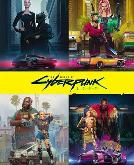 The World of  Cyberpunk 2077, previa de algunas páginas.