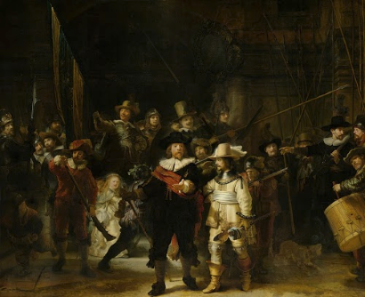 Rembrandt y los retratistas holandeses del Barroco.