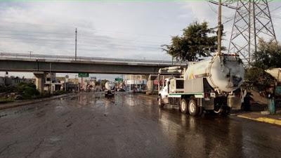 ABATE EL GRUPO TLÁLOC LOS ENCHARCAMIENTOS EN SAN MATEO ATENCO