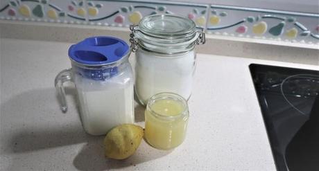 Los ingredientes necesarios para hacer helado de limón con Mambo
