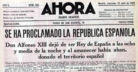 ¿Podría ser Felipe VI el último rey de España? La proclamación de la República después de abdicar el rey Alfonso XIII