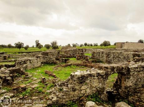 Conímbriga, ruinas romanas en Portugal termas del sur conímbriga