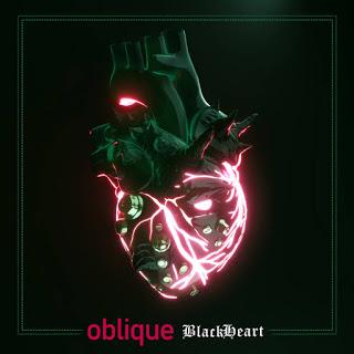 OBLIQUE - BLACK HEART