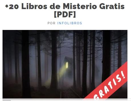 +20 Libros de Misterio Gratis [PDF] Que no te puedes perder.