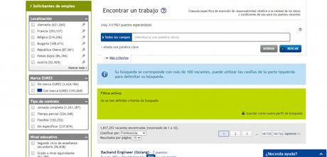 EURES, la red para encontrar empleo en Europa EURES, la red para encontrar empleo en Europa
