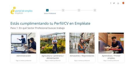 Como inscribirse en el portal Empléate del SEPE