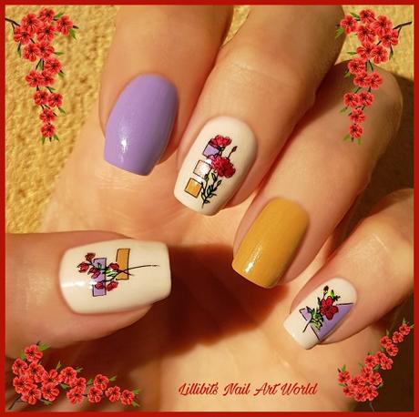 Reto Esmaltando Challenge: Diseño libre con Flower Tango L002 Reto Esmaltando Challenge: Diseño libre con Flower Tango L002