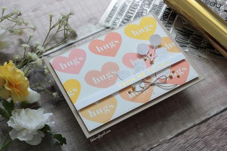 Soft Palette Card with Foiled Sentiment