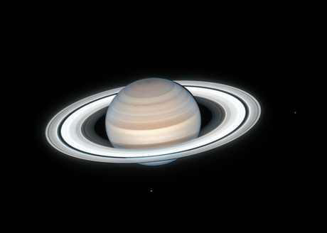 La espectacular nueva imagen de Saturno desde el Hubble