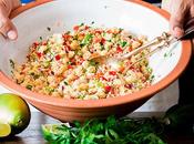 Ensalada garbanzos cuous cous