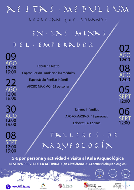 El Insituto de Estudios Bercianos buscará potenciar el turismo de Las Médulas con teatro y talleres en el aula arqueológica