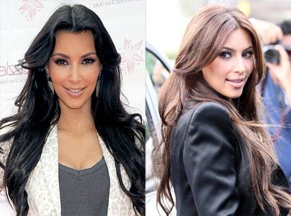 Kim Kardashian estrena nuevo color de cabello