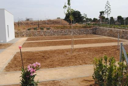 Huertos del centro de alzheimer de Conil