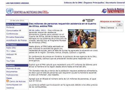 Dramáticas consecuencias de la fuerte sequía en el 