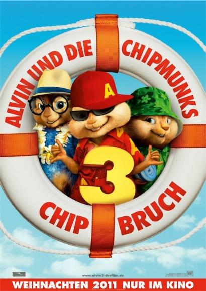 Poster de Alvin y las ardillas 3: Chipwrecked