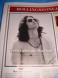 Aniversario de JIM MORRISON en la Rolling Stone Aniversario de JIM MORRISON en la Rolling Stone