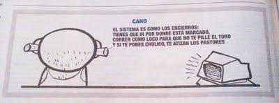 El sistema es como los encierros