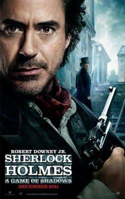 Sherlock Holmes II. A Game of Shadows. Posters.