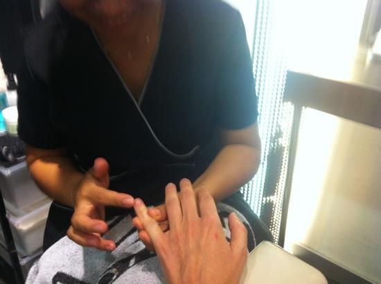 manicura shellac Barcelona