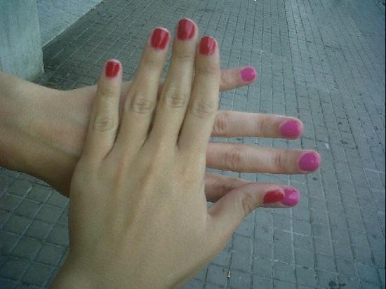 manicura shellac dafne carla