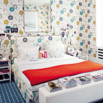 Dormitorio-Paredes-tapizadas-Bedroom-fabric-walls