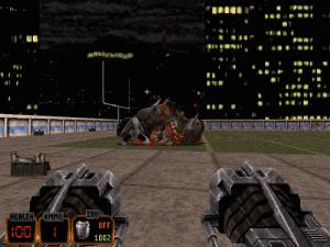 El final de Duke Nukem 3D. El principio de Duke Nukem Forever. El mismo juego.