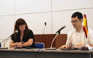 La Feria del Libro de Tokio celebra el dia de España.