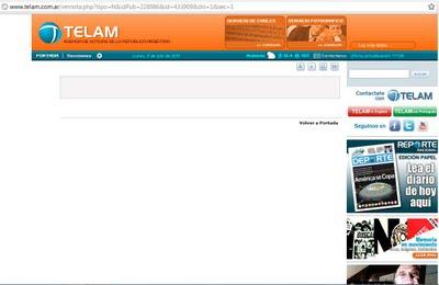 Caso Noble: Telam borró un cable...y Google demostró que hubo censura