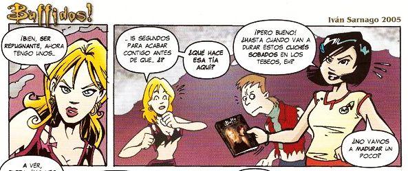 Nuevo! Las historietas de BUFFY de Recerca!