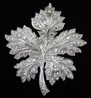 Queen Elizabeth's Maple Leaf Brooch Profile Photo