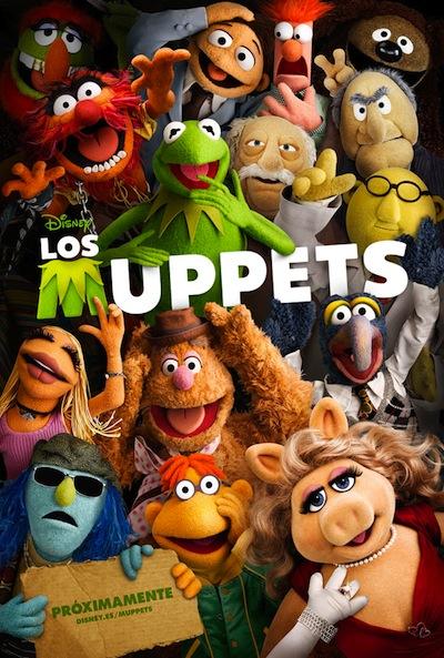 Póster español de 'Los Muppets'