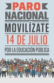 De luto por la educación