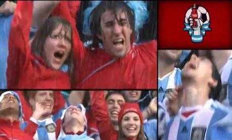 Coca Cola entrena a la hinchada argentina