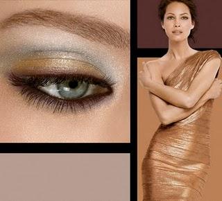 Look inspirado en un cuarteto de sombras de Maybelline.