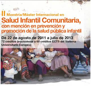 II Edición del Máster Internacional en Salud Infantil Comunitaria