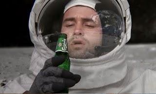 El astronauta de Carlsberg