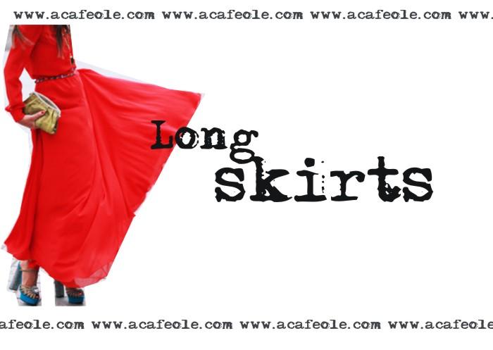Inspiration: Long Skirts