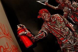 Shaka, arte urbano de salón en 3D