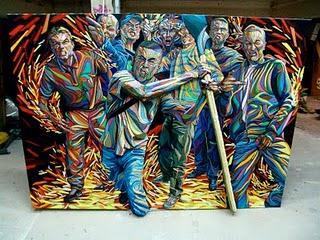 Shaka, arte urbano de salón en 3D