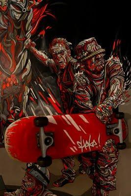 Shaka, arte urbano de salón en 3D