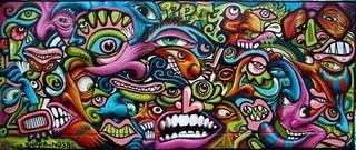 Shaka, arte urbano de salón en 3D