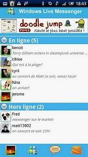 Windos Live Messenger para Android