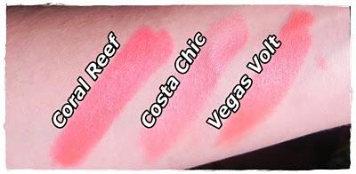 Costa chic, Vegas Volt y Sleek: los corales de verano (posibles dupes!)