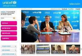 UNICEF lanza su portal de televisión por internet