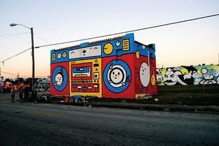 Urban art shots: Boombox
