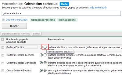 Herramienta de Orientación Contextual: Ver Ubicaciones Previstas