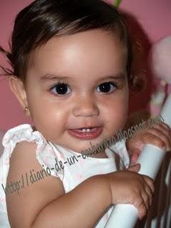 A sus 11 meses... A sus 11 meses...